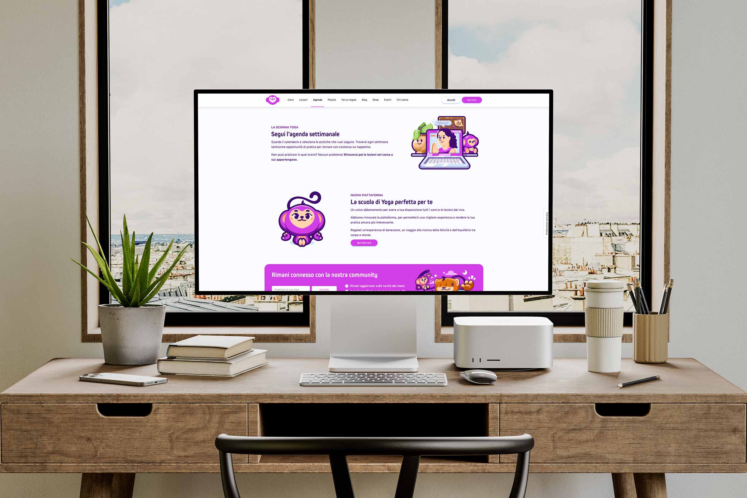 Esempio sito web per attivita con sistema prenotazioni e e-commerce integrato